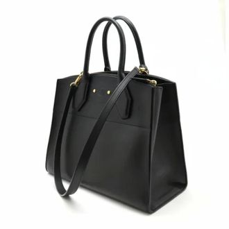 Louis Vuitton Pre-owned Handbags, female, Black, Size: ONE SIZE Pre-owned Leather Handbag