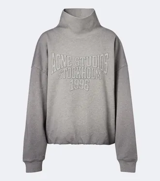 Acne Studios Sudadera de algod&oacute;n con logo