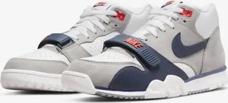 Nike Mens Nike Air Trainer 1 DM0521-101 Sneakers Midnight Navy Gray Comfort Shoes