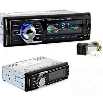 OEM Radio Est&eacute;reo Para Coche - Bluetooth - Fm Am - Usb Sd Mmc - 4 X 50 W - Alimentaci&oacute;n 12 V - Pantalla Lcd Naranja