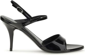 Balenciaga Womens Sandals Avenue Bow Black-Silver Calf Leather Trainers Black/silver Sneaker