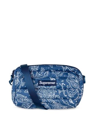 SUPREME Borsa a spalla imbottita - Blu