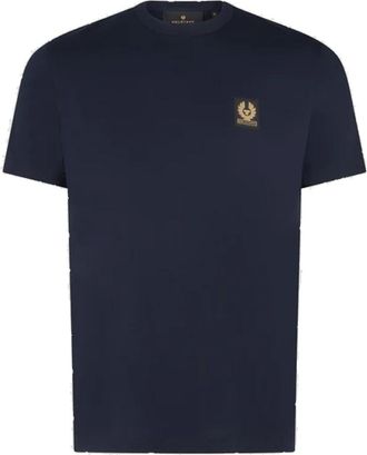 Belstaff Patch Tee - - Tops - Uomo - Blu - 2XL