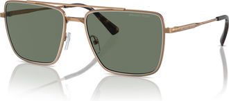 Michael Kors Green Navigator Mens Sunglasses MK1154 18993H 58