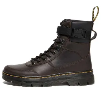 Dr. Martens Dr.Martens Combs Tech Crazy Horse Leather Casual Boots Dark Brown Crazy Horse 27804201