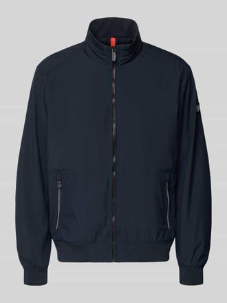 Lerros Regular Fit Jacke mit Stehkragen in Marine, Gr&ouml;&szlig;e XXL