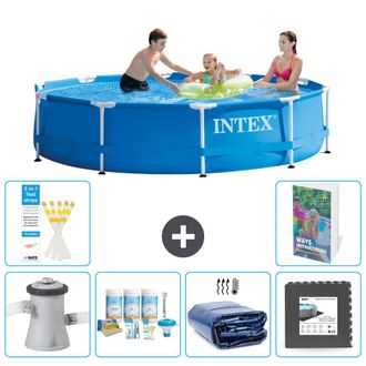 Intex Piscina Con Estructura Redonda - 305x76 Cm - 7-piezas S233