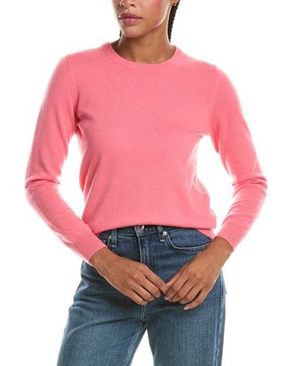 N.Peal N. PEAL Evie Classic Round Neck 100% Cashmere Sweater