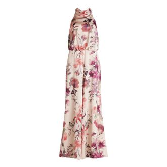 Vera Mont Jumpsuits & Playsuits, Dames, Veelkleurig, M, Bloemen jumpsuit voor feestelijke gelegenheden