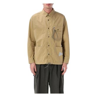 And Wander Light Jackets, male, Beige, Size: XL Cordura Shirt Jacket