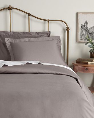 Superior 400 Thread Count Egyptian Cotton Solid Duvet Cover Set