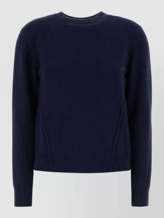 Jil Sander cashmere sweater long sleeves open back