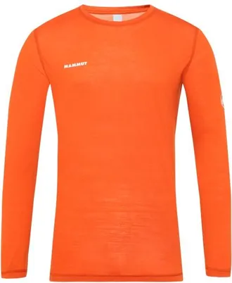 Mammut Tree Wool Firstlayer Longsleeve Funktionsshirt f&uuml;r Herren | orange