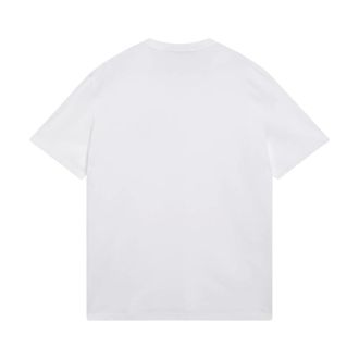 Valentino Garavani Tops, Heren, Wit, S, Katoen, T-shirt Regular Vltn Print