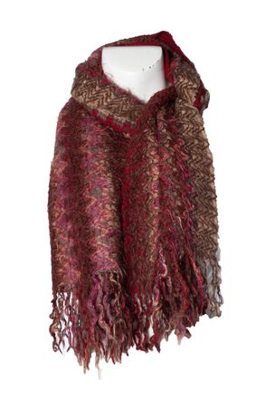 Missoni Missoni Multicolor sjaal met zigzagprint