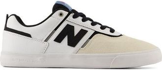 New Balance Hombre NB Numeric Jamie Foy 306 en Blanco/Negro, Gamuza/Malla, Talla 42.5