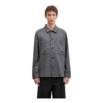 Maison Kitsun&eacute; Uomo, Giacche, Grigio, L, new