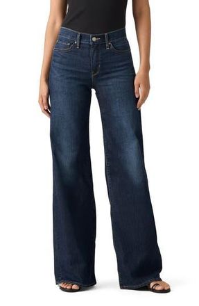 Levi's 318 Shaping Wide Leg Jeans in Cool Cool Cool at Nordstrom Rack, Size 30 32