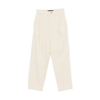 Department Five Gladys Straight Broeken - Dames - Straight fit broeken - Beige - M - Broeken