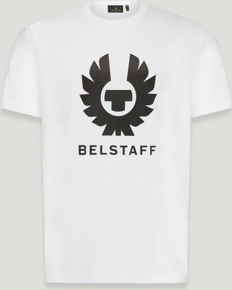 Belstaff Belstaff Phoenix T-shirt Mens Cotton Jersey White Size 2XL
