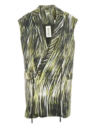 Kenzo Mouwloos jack - Zwart