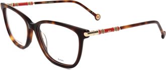 Carolina Herrera Womens 55 mm Brown Opticals