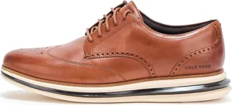 Cole Haan Mens Energy One Wing Oxford Shoes In British Tan/java/ivory