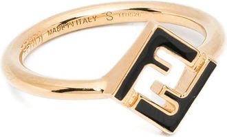 Fendi Forever FF-logo Ring
