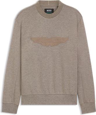 BOSS x ASTON MARTIN sweatshirt with wing detail