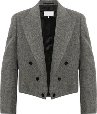 Maison Margiela Blazers - Heren - Blazers - Grijs - M - Jassen