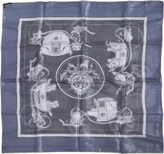 Herm&egrave;s Pre-owned Ex-Libris Scarf - - Pre-owned - Donna - Multicolore - ONE SIZE