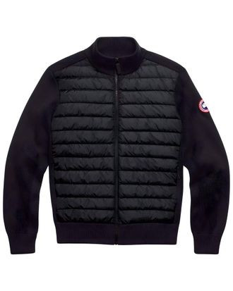 Canada Goose Hybridge Wool Knit Down Jacket