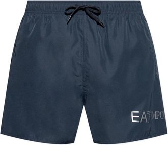 Emporio Armani Emporio Armani Ea7, Uomo, Costumi da bagno, Blu, S, new
