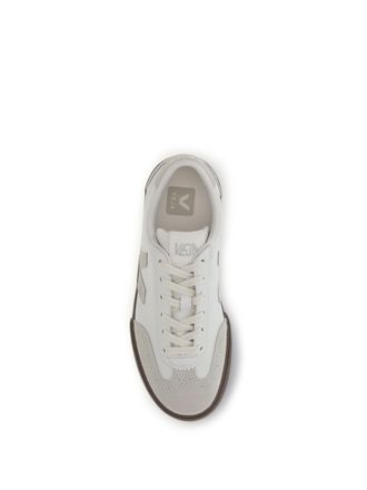 Veja Womens Trainers Volley White-Natural-Bark White/natural/bark Sneaker