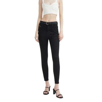 Diesel Mujer, Vaqueros, Negro, Talla: W27 L32