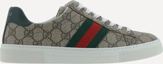 Gucci Sneakers con monogram GG e dettaglio Web Woman 39.5
