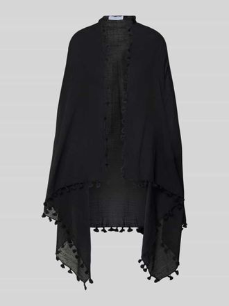 Seafolly Tunika mit Ausfransungen in Black, Gr&ouml;&szlig;e 1