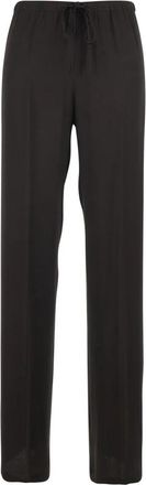 Semicouture Straight Broeken - Dames - Straight fit broeken - Bruin - XL - Broeken