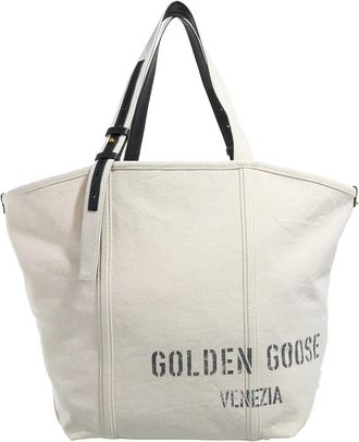 Golden Goose Shopping Bags - Canvas Shopper - beige - Shopping Bags for ladies