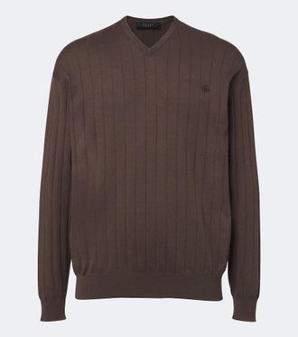 Gucci Double G silk and cotton sweater