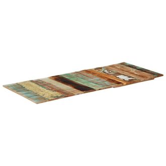 Berkfield Home Rectangular Table Top 60x140 cm 15-16 mm Solid Reclaimed Wood