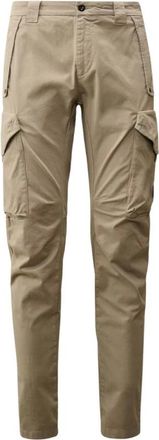 C.P. Company C.p. Company - Slim-fit broek - Heren - Broeken - Beige - Maat: XS