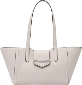 Karl Lagerfeld Baguette Tas - Dames - Shoppers - Wit - ONE Size - Leer - Tassen