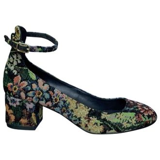 Sandro Jacquard Low Heeled Pumps Size 37