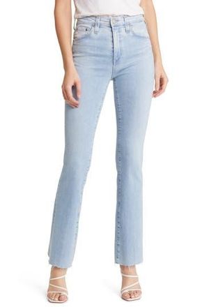 AG - Adriano Goldschmied Farrah High Waist Fray Hem Bootcut Jeans in 21 Years Coastline at Nordstrom Rack, Size 30 X 30