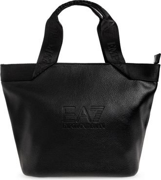 Emporio Armani Tas met logo - Dames - Handtassen - Zwart - ONE Size - Tassen