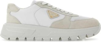 Prada White Logo Sneakers