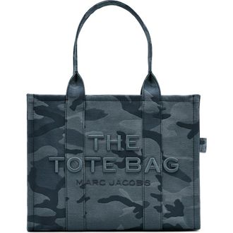 Marc Jacobs The Camo Jacquard Large Tote Bag in Blue Multi at Nordstrom