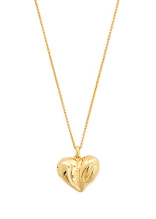Completedworks Heart 18kt Gold-plated Locket Necklace - One Size
