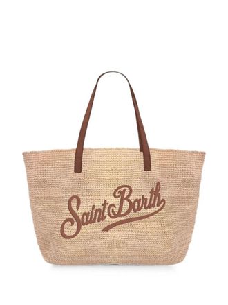 MC2 Saint Barth Handbag Raffia Raffia City Mid Tote Bag